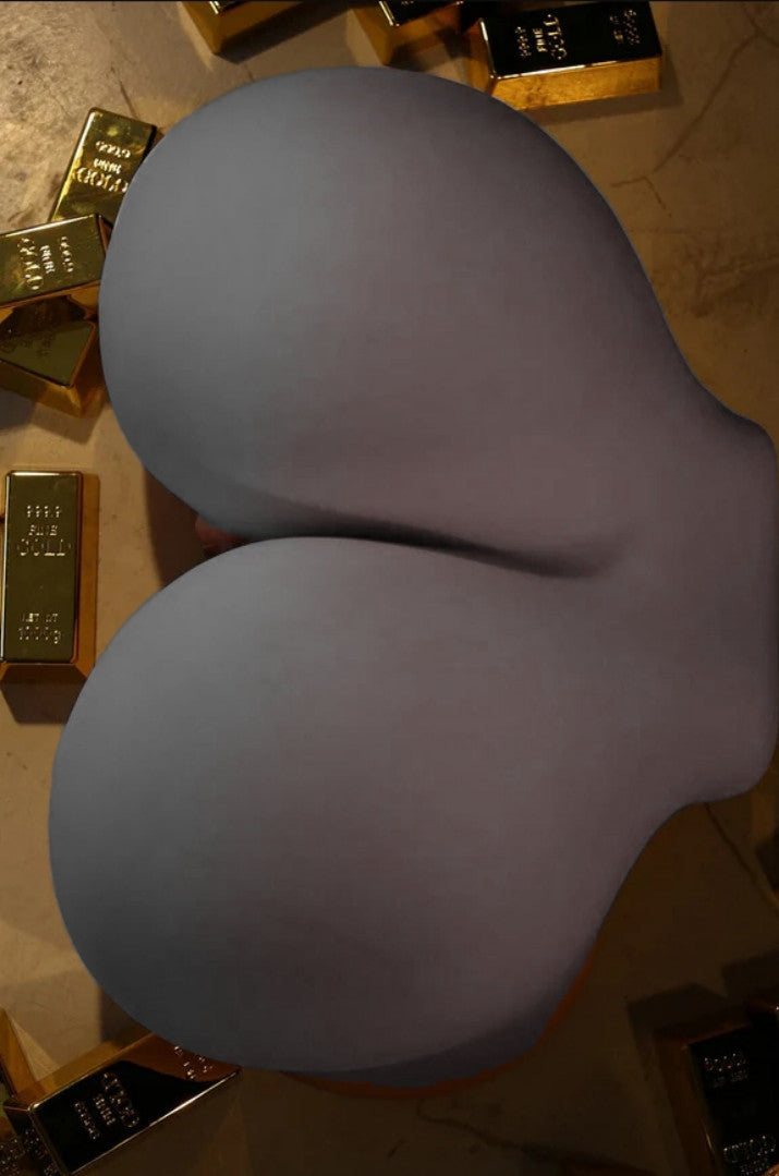 24kg Black Life Size Sex Toy for Men Fat Huge ASS Sex Doll Realistic TPE BUTT 55lb