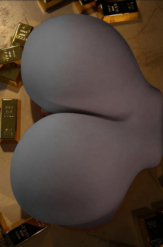 24kg Black Life Size Sex Toy for Men Fat Huge ASS Sex Doll Realistic TPE BUTT 55lb