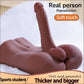 Lifelike Huge Dildo Sex Torso Doll Male Body Adult Sex Toy Big Penis For women