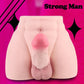 Male Sex Doll with Flexible Dildo Realistic Sex Huge Cock,  Sex Dolls for Women 7.9 in Cock Female Masturbation Unisex Masturbator Tight Anal Adult Toy for Men Couple,Women  Sex Toy