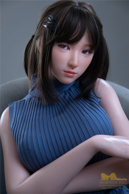 Irontech Silicon Sex Dolls 166cm Full Body Girlness Love Doll with Big Plump Breast and Ass Butt AsianSex Toy for men